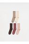 LCW DREAM Brown Women's Ankle Socks, Pack of 5