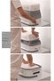 40L Laundry Basket Large Foldable with Handle, Collapsible Laundry Baskets Plastic Washing Clothes L - 8