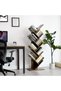 Bibliotecă LBC11BX, maro rustic - 4