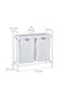 Laundry sorter with 2 compartments - 4