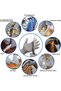 Cut Resistant Gloves, Grey Professional Anti-Cut, Grey - 4
