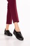 Genuine Leather Women's Anatomical, Comfortable, Lightweight Casual Shoes, Item No. 27006, Black Croco - 5