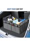 Car Trunk Organizer, Foldable Waterproof Oxford Car Storage, Multi-Compartment Foldable Trunk Grocer - 6