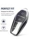 2 Pcs Clear Thin Car Key Fob Cover Compatible with BYD, Full Wrap Protective Key Shell Dustproof Ant - 5