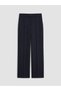 LCW Modest Navy Blue Straight-Leg Standard & Regular Women's Pants, Featuring the ALITA CITY Touch - 5