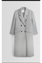 Allbucks Bersh *Ka Wide Shoulder Oversize Masculine Maxi Cashmere Coat Abbrs0039 - 2