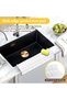 Silicone Sink Edge Protector ＆Splash Guards, Kitchen Sink Splash Guards With Suction Cup, Splash Gua - 4