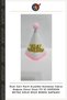 Special Edition Party Outfit Birthday Decoration HAPPY BIRTHDAY WHITE AND GOLD FELT BABY HAT