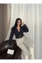 Women's Buckled Belted Short Trench Coat - 5