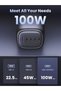 شاحن Nexode بخمسة منافذ بقوة 100 واط USB-C، شاحن لابتوب GaN Type-C - 6