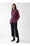 Two Mt Shop Quality Lcw Vision Purple Shawl Detailed Modal Blend Women's Shirt - 2