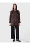 Two Mt Shop Quality Lcw Studio Purple Patterned Women's Shirt Tunic - 2