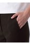 LCW Modest Brown High-Pleated Women's Fabric Pants, Featuring the ALITA CITY Touch - 3