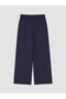 LCW Modest Navy Gabardine Plain Comfort & Relax Wide-Leg Women's Pants—The ALITA CITY Difference - 6