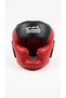 Premium Sports Accessory Exercise Indoor Helmet, Faux Leather, Red, S - 2