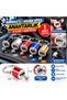 Movable Car Gear Shift Keychain Six Speed Manual Gear Shifter Knob Metal Keychain (Pcs F