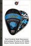 Custom-Made Hobby Protective Training Proforce PF-4005 Table Tennis Racket Case, Blue