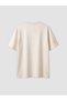 LCW Young Ecru Jersey-Blend Printed Short-Sleeve Women's Pajama Top, Featuring the ALITA CITY Touch - 2