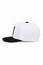 Black-and-White Hip-Hop Hat with a Raccoon Logo - 3