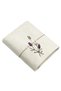Arwa bamboo flower embroidered hand towel, ecru, 50x90 cm, ecru. - 5