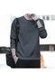Men Long Sleeve T Shirt Pullover Cotton Thin