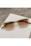 Square Frame Sunglasses UV400 Black Frame