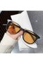 Square Frame Sunglasses UV400 Black Frame - 3