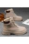 Men Martin Boots High Top Thick Sole