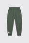 Boys' Dark Green Brushed Inside 2-Piece Top and Bottom Set - 5