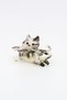 Clothespin with a Cat Figurine and Zircon Stone - 2