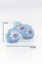 Triple Potato Buckled Hair Clip - 3