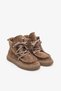 Sansa Cigar Suede Fur-Trimmed Boots - 3