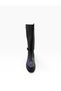 Women's Below-the-Knee Thick Short-Heeled Stretchable Flexible Boots - 2