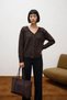MY FASHION Front-Opening Comfortable Knit Cardigan - 2