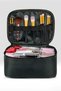 Women's Foldable Makeup and Travel Pouch with Two Large Compartments and a Shoulder Strap—Available in 5 Colors - 2