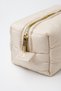 Puffer Tote Bag Quilted Large Lined Makeup Bag - 4
