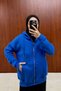 Three-Thread Zipper Cardigan with Brushed Inside 102-2763 - 3