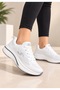 32751 Women's White Memory Foam Orthopedic Sole Lace-Up Casual Walking, Sports, and Running Shoes - 4