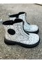 Children's Genuine Leather Orthopedic Boots WHITE - 6