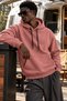 Men's Dried Rose Hooded Sweatshirt - 5