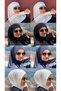 8 Snap Fasteners Hijab Cap