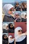 10 Snap-On Hijab Caps