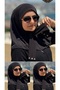 3 Snap Fasteners Hijab Cap