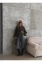 LEATHER JACKET WITH SIDE BELTS - 4