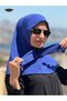 Snap-on hijab cap