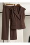 Suit, brown