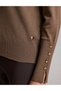 BROWN Slim Fit Basic Sweater 50332632-VR271 - 6