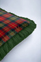 Red Plaid New Year's Pattern Tasseled Cushion Cover—Retro New Year's Decoration Green Fringed Cushion Case - 8