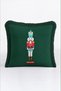 Lead Soldier Vera Emerald New Year's Tasseled Pillowcase - Childs New Year's Fringed Pillowcase - 6