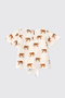 Girls' Ecru-Tan Blouse - 2